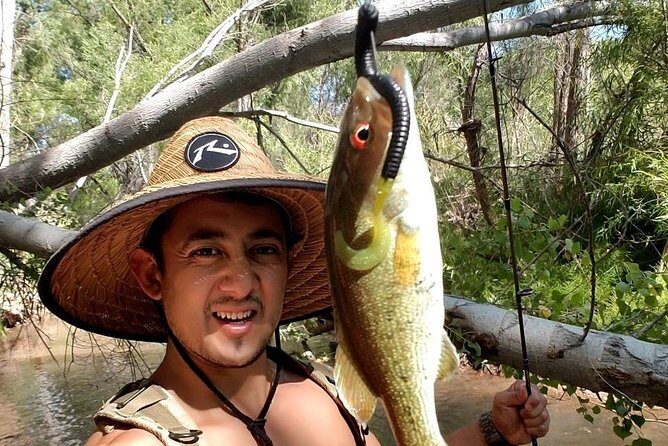 Kayak Fishing on the Verde 4hr Cottonwood, AZ 20Min From Sedona - Your Own Kayak Equals Real Comfort and Real Control